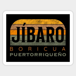 Jibaro Boricua Puertorriqueño Sticker